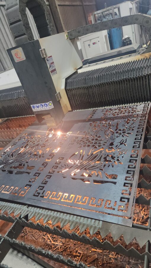 Hoa văn họa tiết Laser Tùng Cúc Trúc Mai Hồ Chí Minh