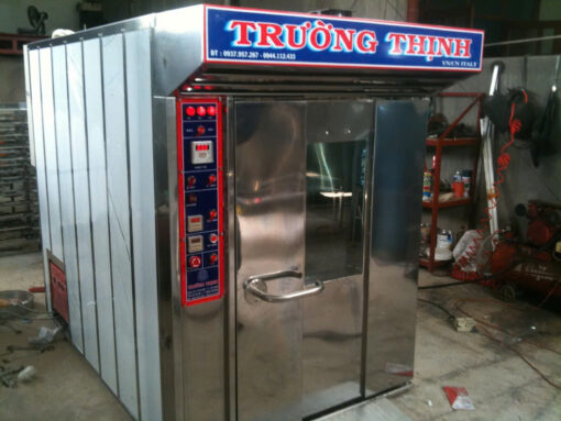 Lò nướng bánh mì theo dây chuyền tự động hóa