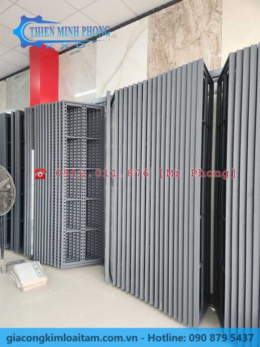 Kệ Lá Lật Nhỏ Trưng Bày Gạch 600x1200mm – 800x1600mm | Thiên Minh Phong - Hình ảnh 15