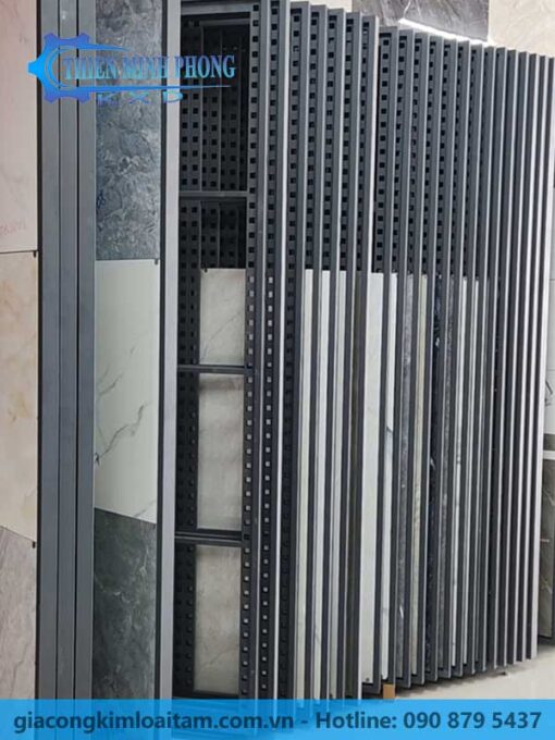 Kệ Lá Lật Nhỏ Trưng Bày Gạch 600x1200mm – 800x1600mm | Thiên Minh Phong - Hình ảnh 12