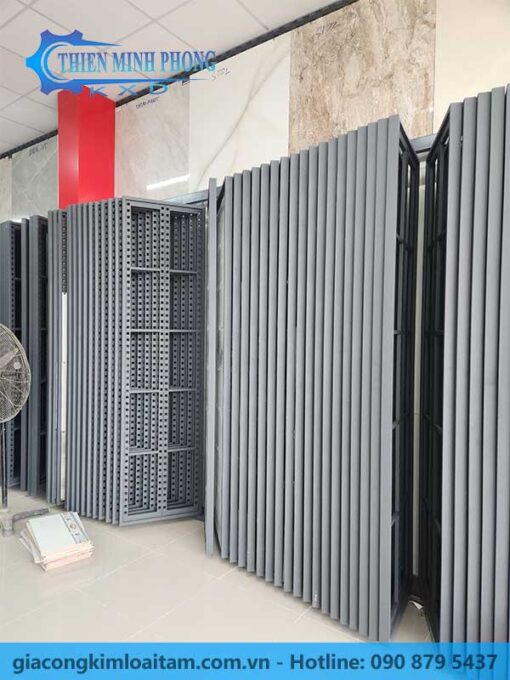 Kệ Lá Lật Nhỏ Trưng Bày Gạch 600x1200mm – 800x1600mm | Thiên Minh Phong