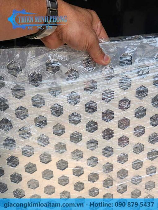 Tấm Kim Loại Đục Lỗ Hoa Văn - Ảnh 8